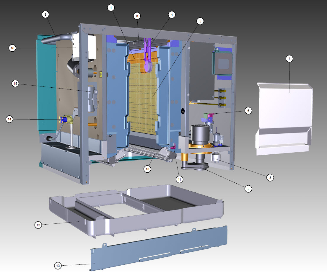 iF2100C - Evaporator Compartment